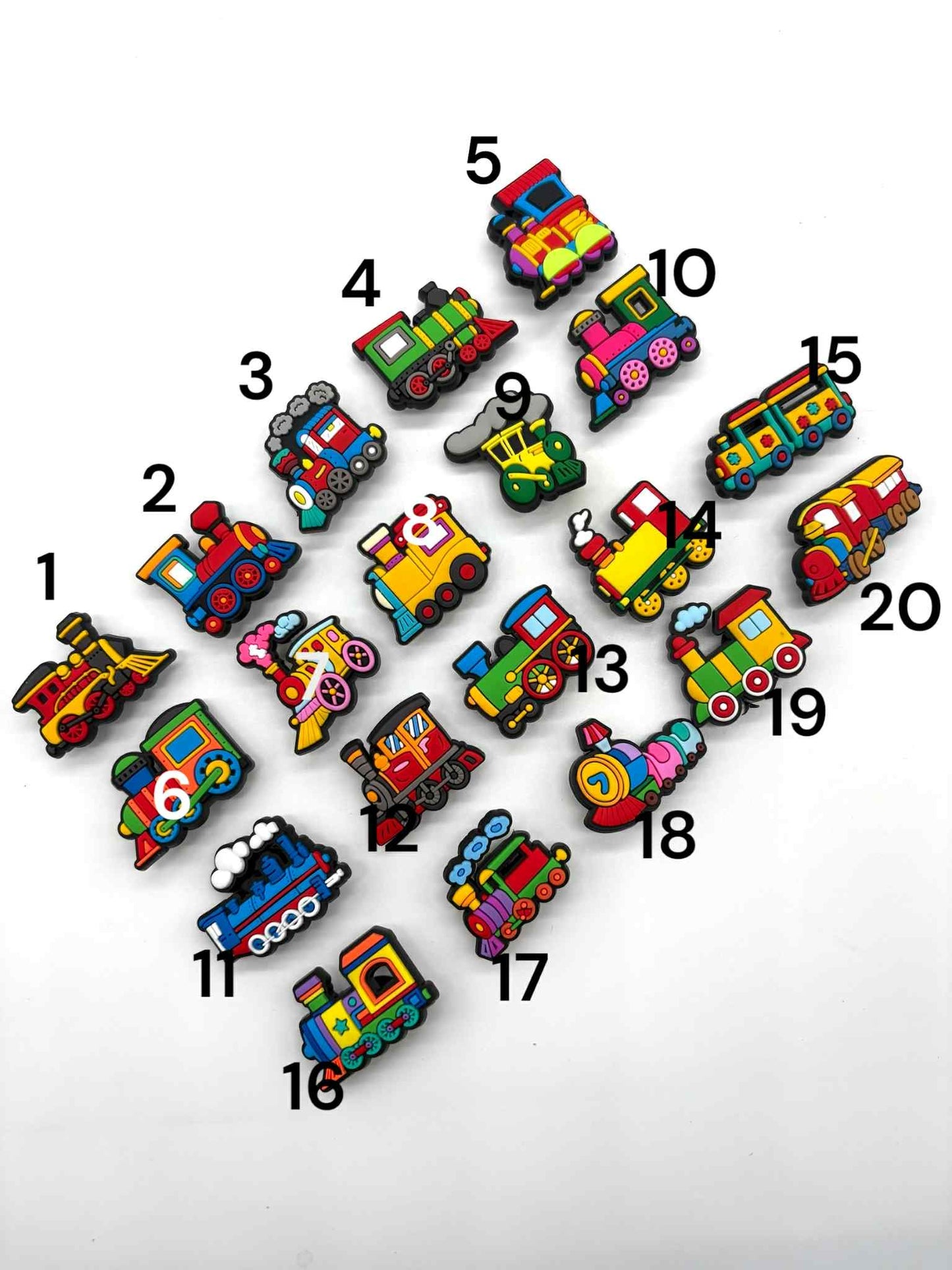 Train Shoe Charms
