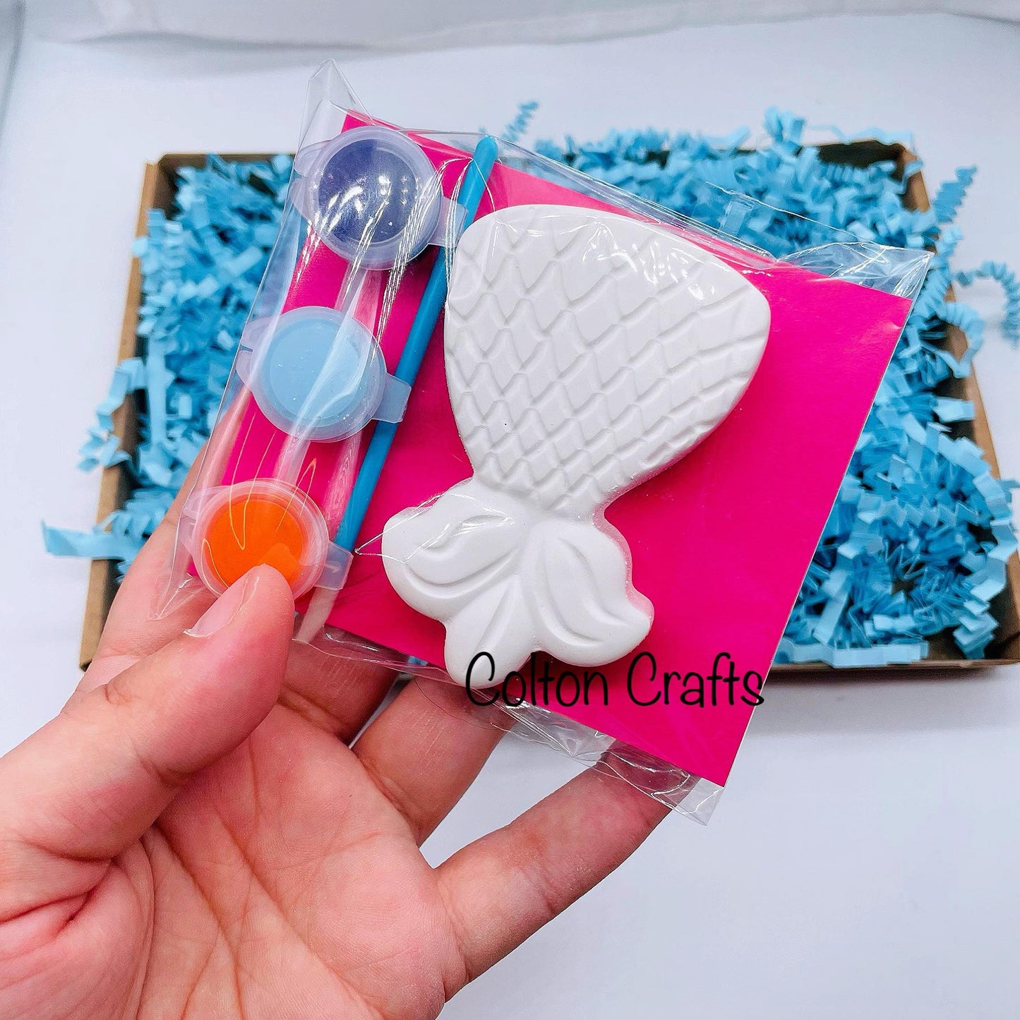Large Under the Sea Party Bags with 3 paints each=