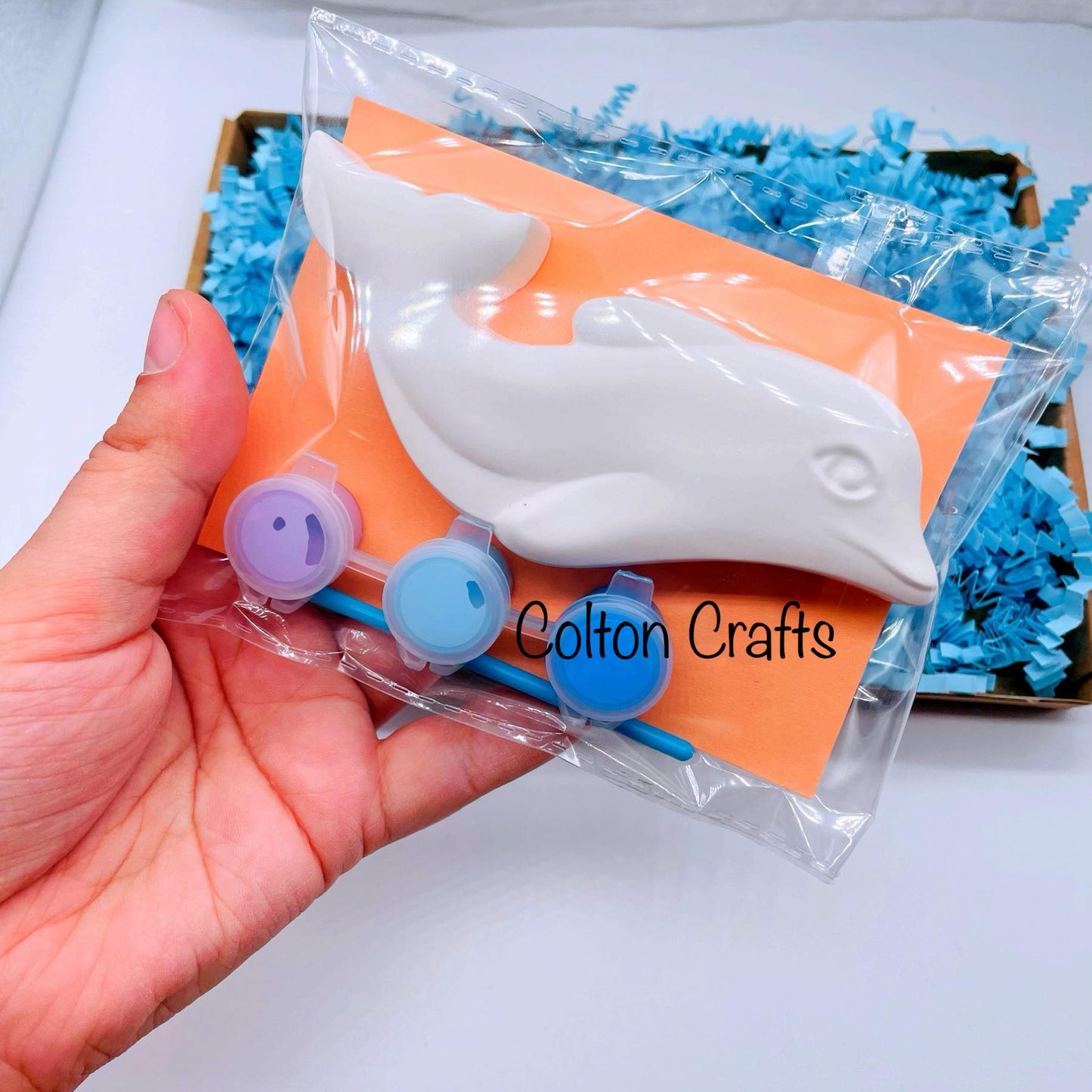 Large Under the Sea Party Bags with 3 paints each=