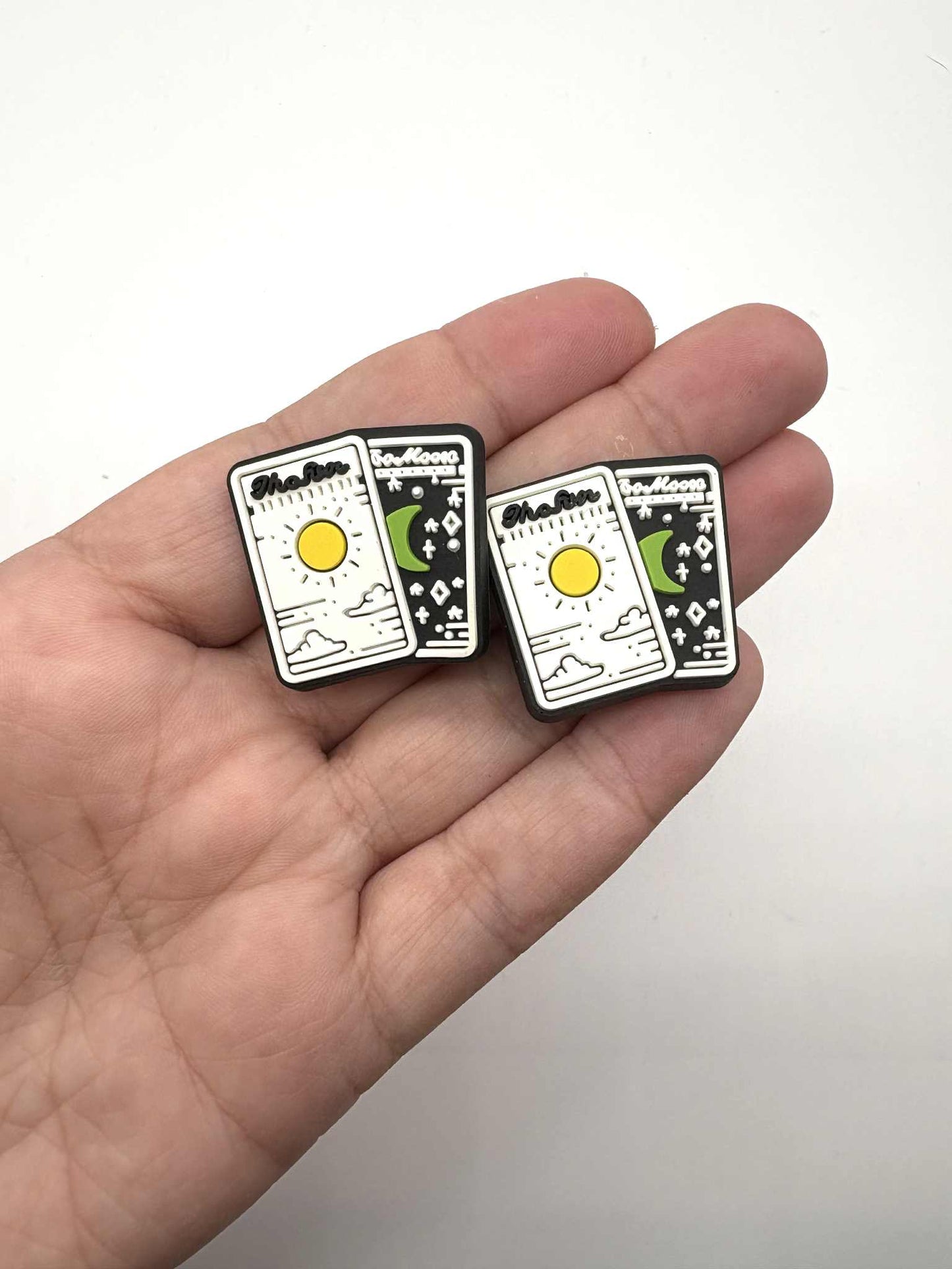 Halloween Tarot Cards Shoe Charm