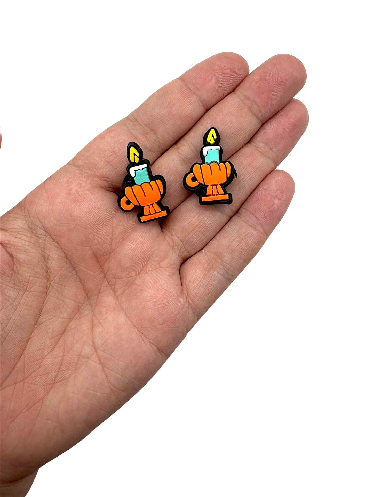 Candle Shoe Charm
