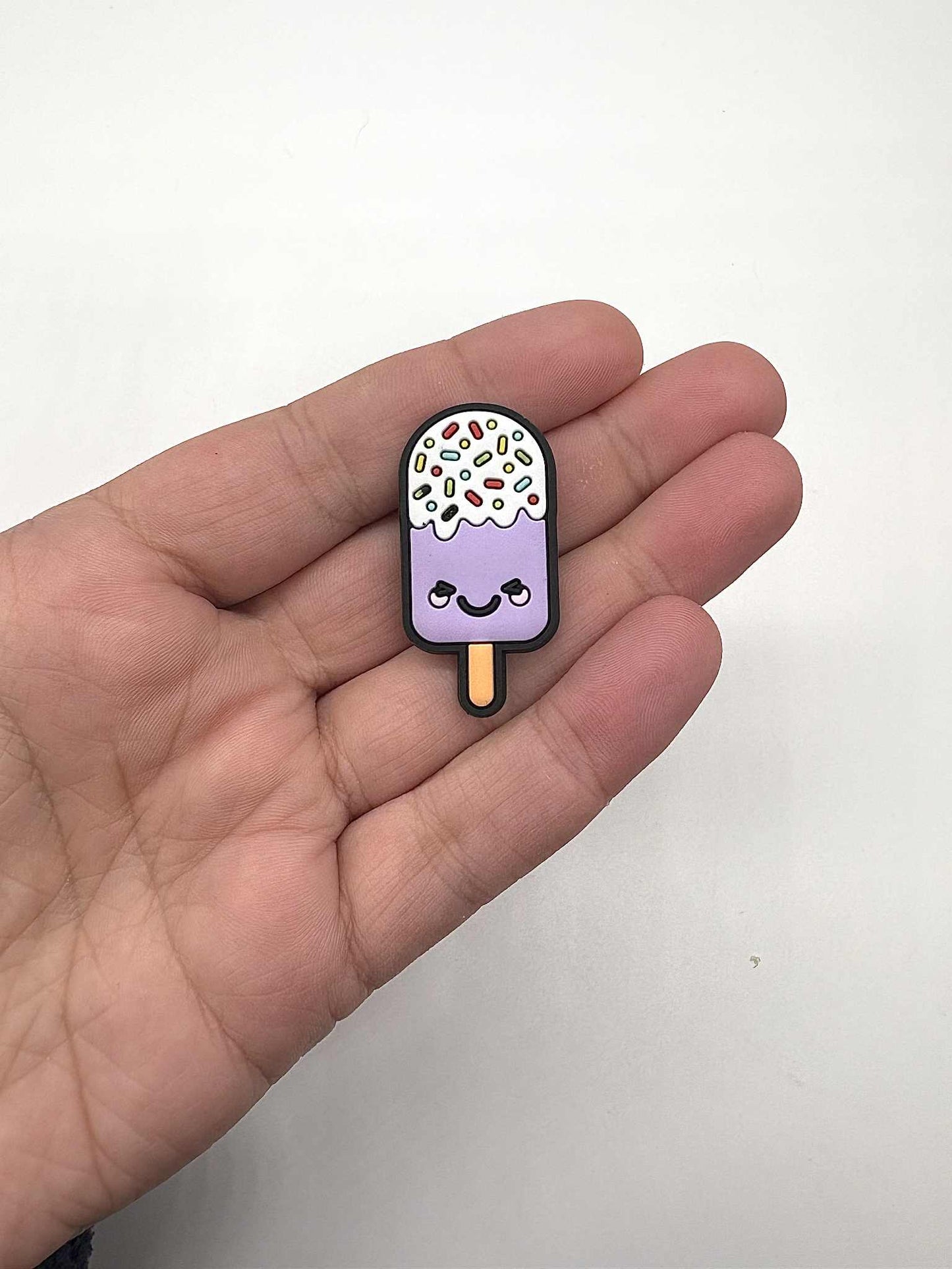 Sprinkle Popsicle Shoe Charm