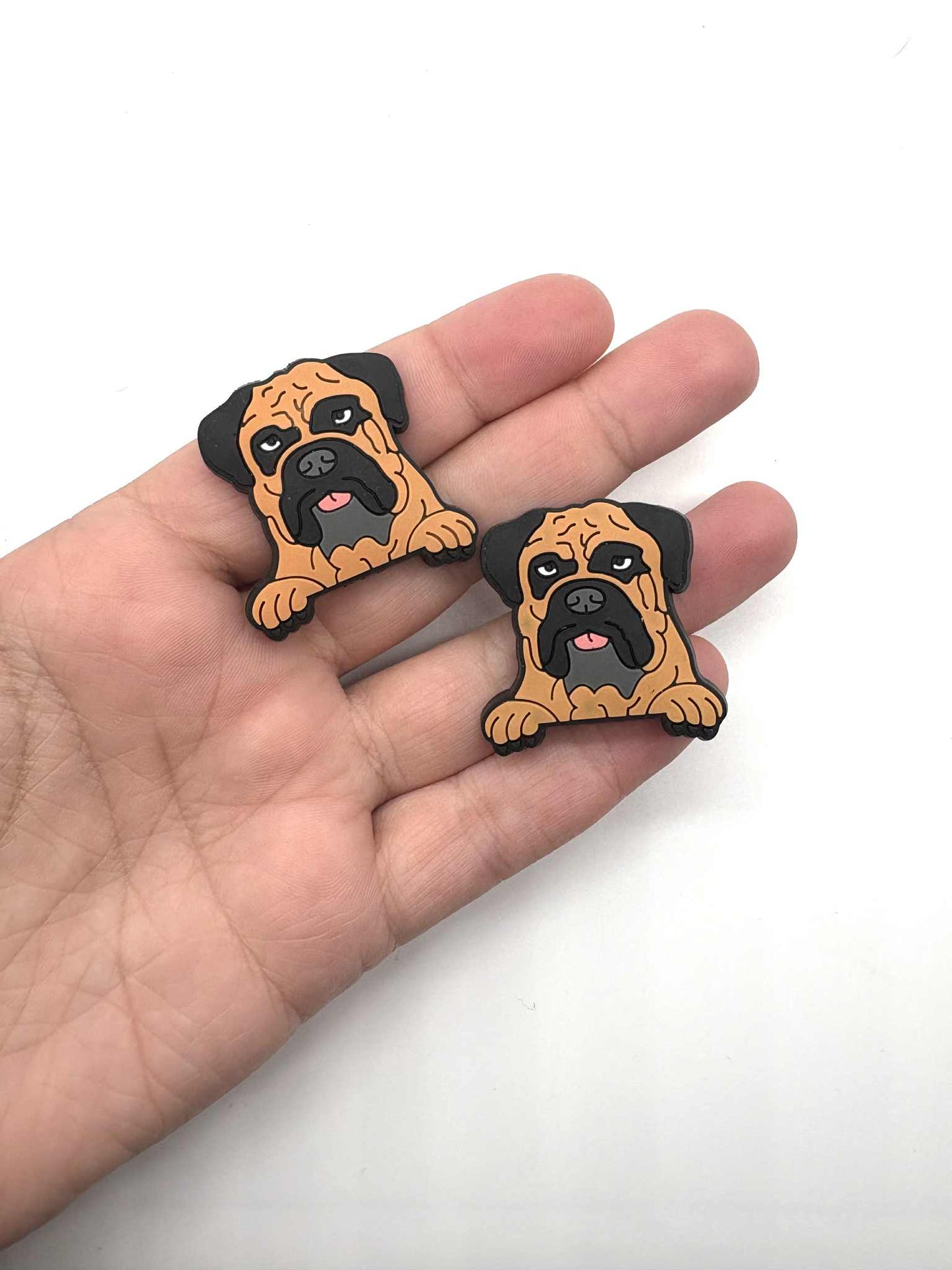 Bullmastiff Dog Shoe Charm