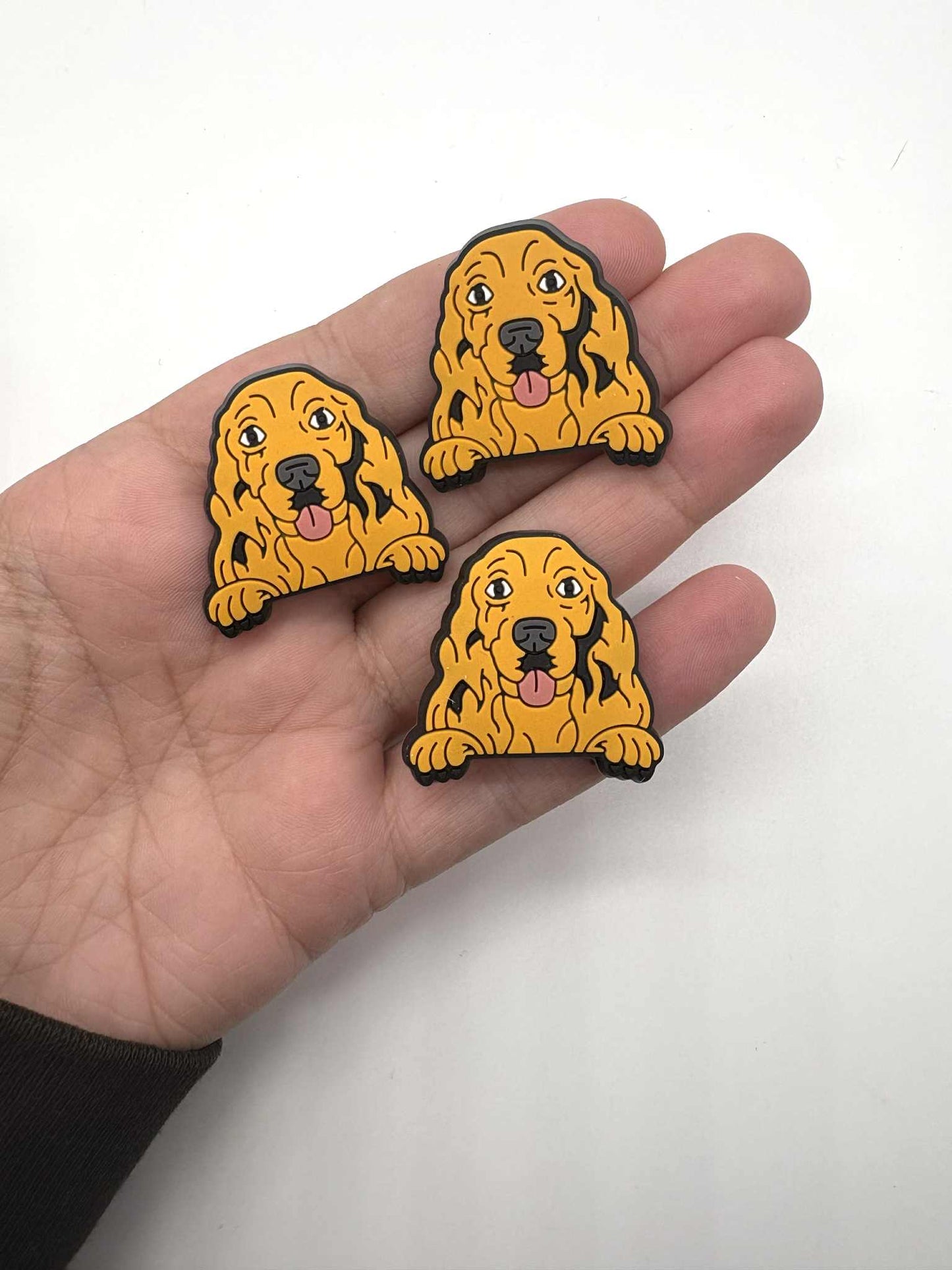 Cocker Spaniel Dog Shoe Charm