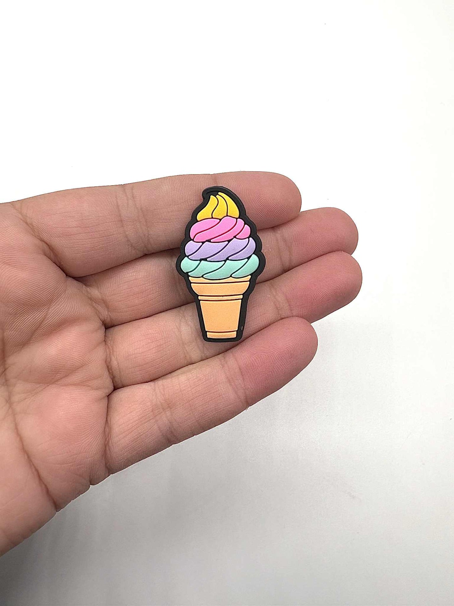 Ice Cream Shoe Charm