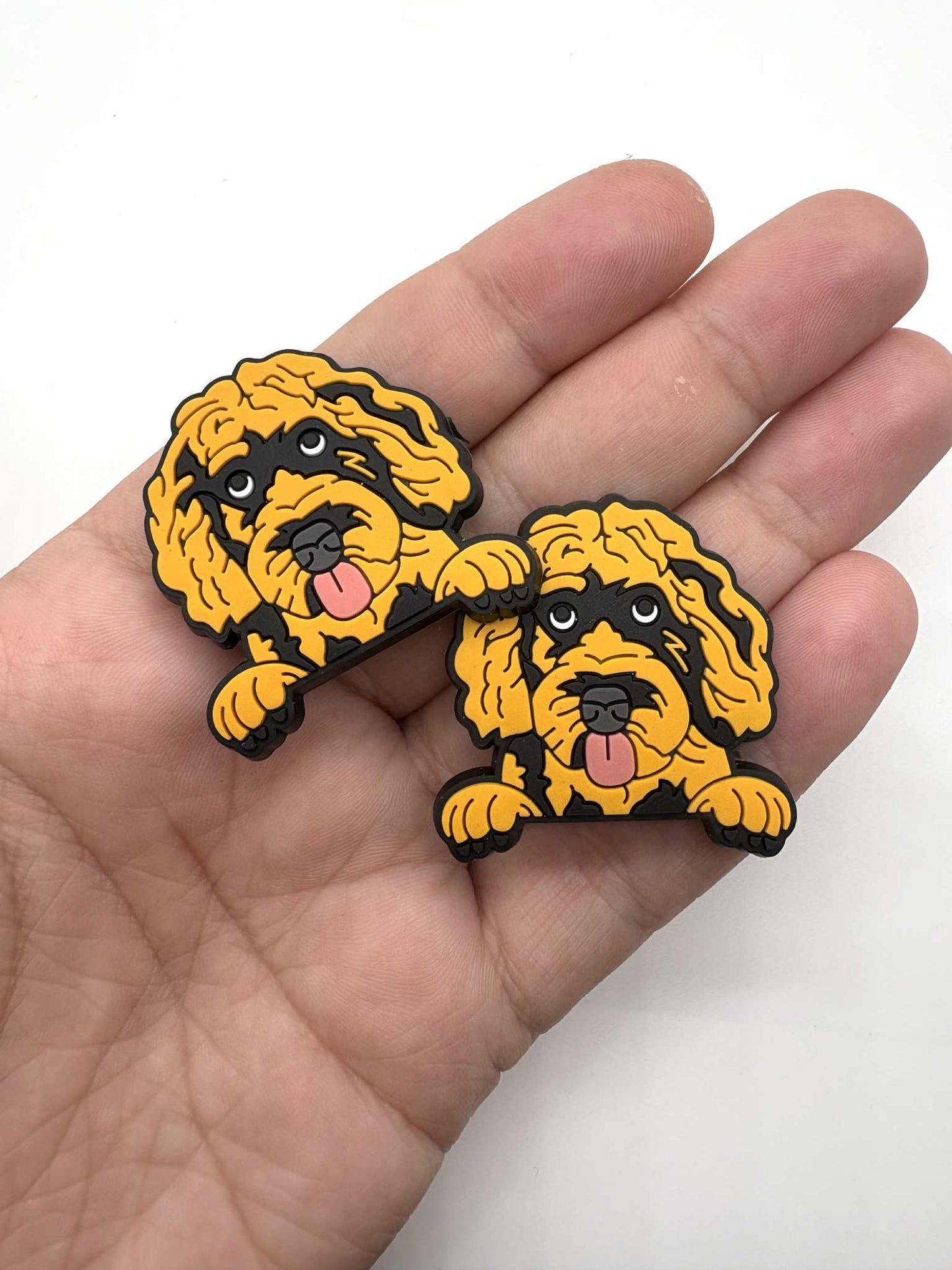 Labradoodle Dog Shoe Charm