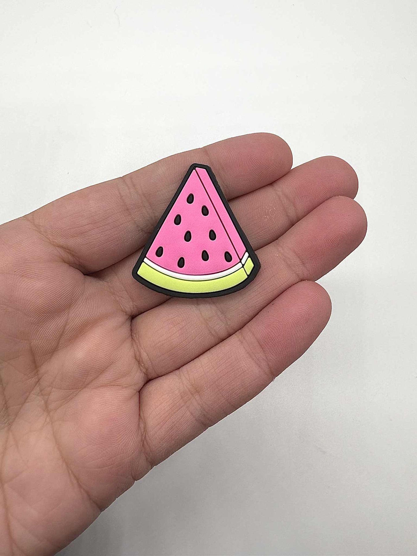 Watermelon Slice Shoe Charm