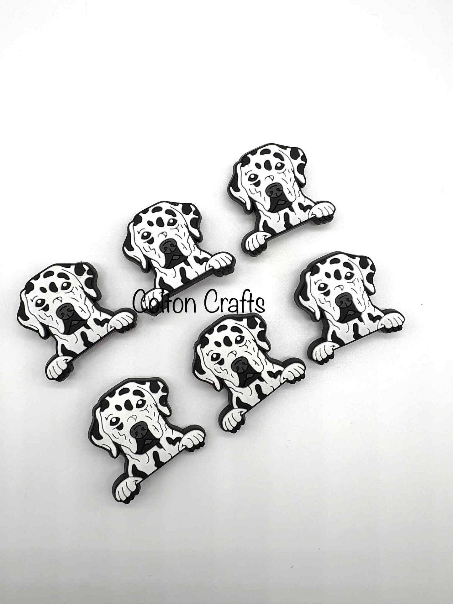 Dalmatian Dog Shoe Charm