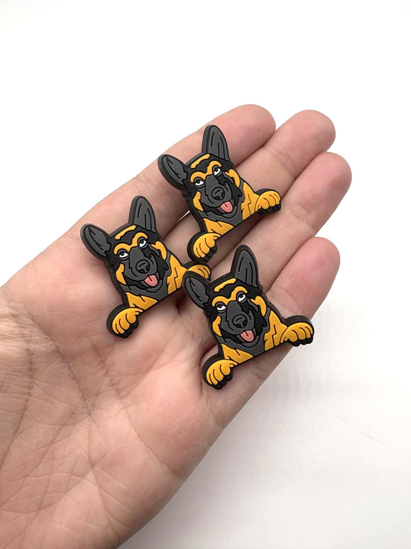 German Shepherd Dog Shoe Charm