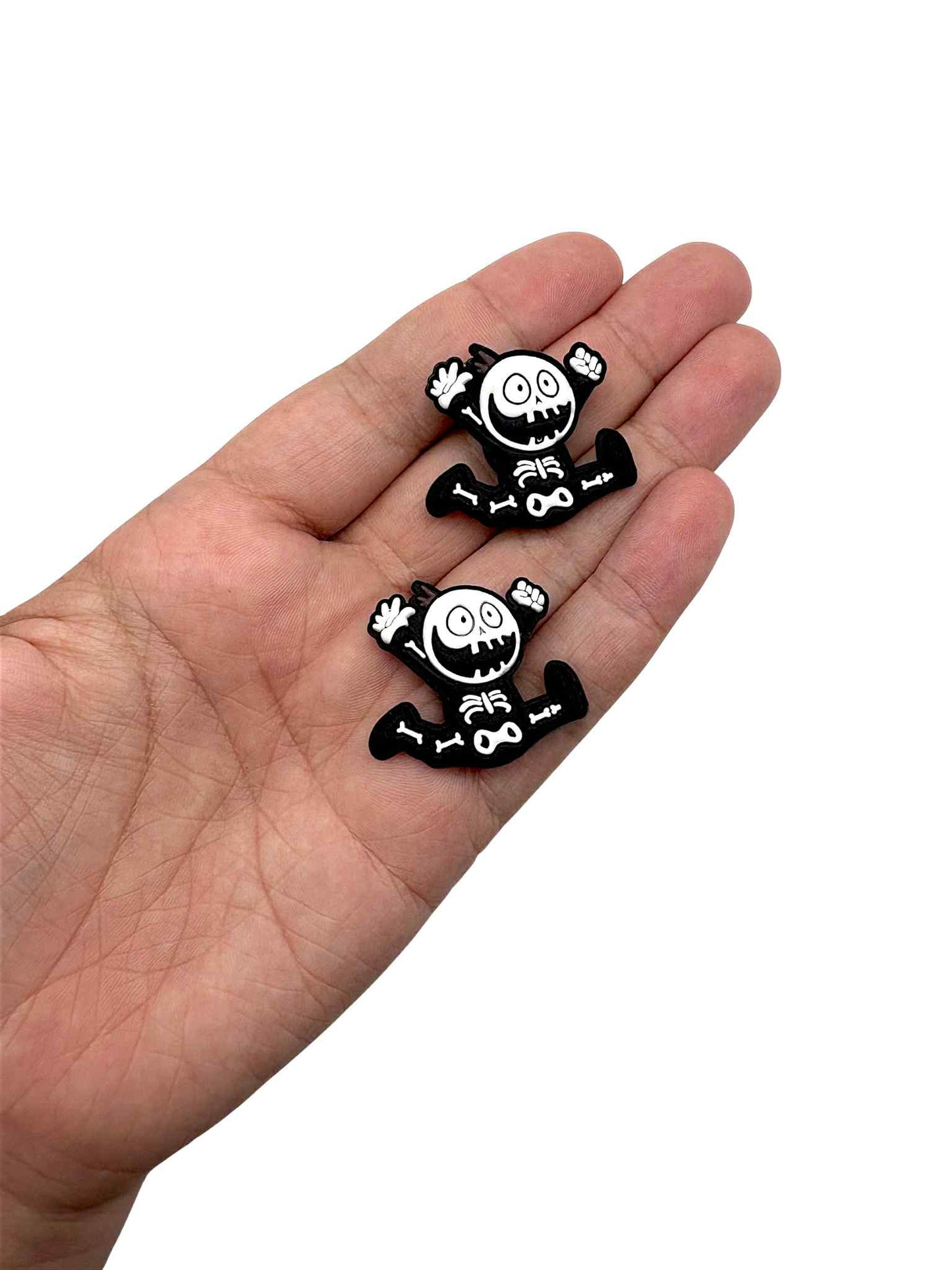 Skull Baby Shoe Charm