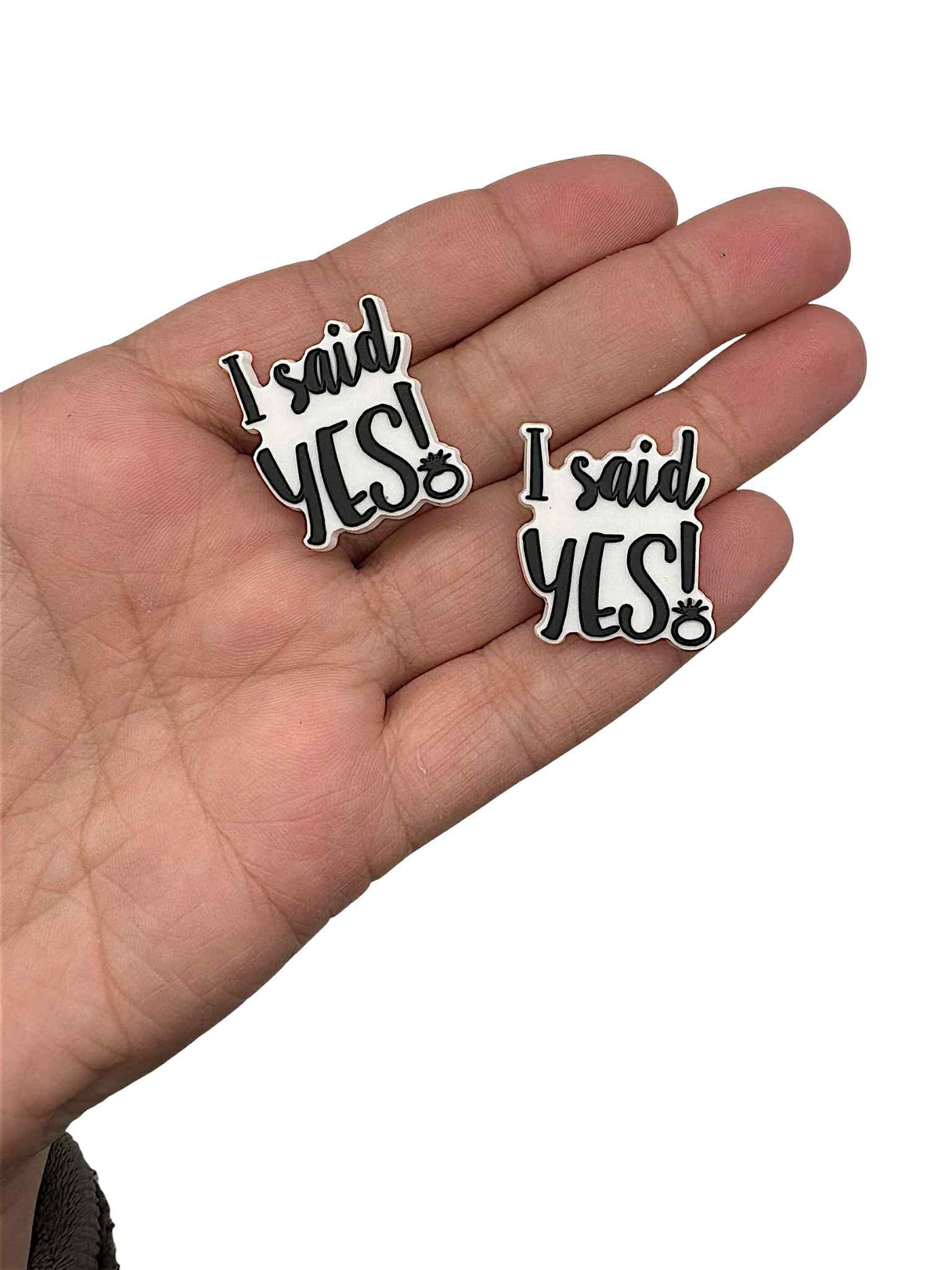 I Said Yes! Shoe Charm