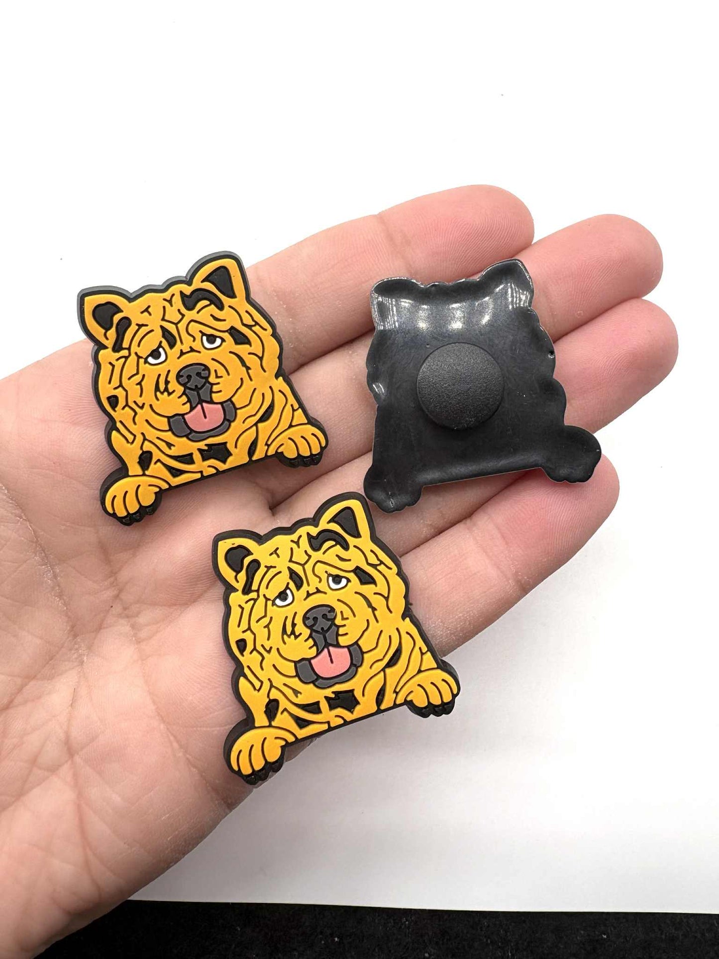 Chow Chow Dog Shoe Charm
