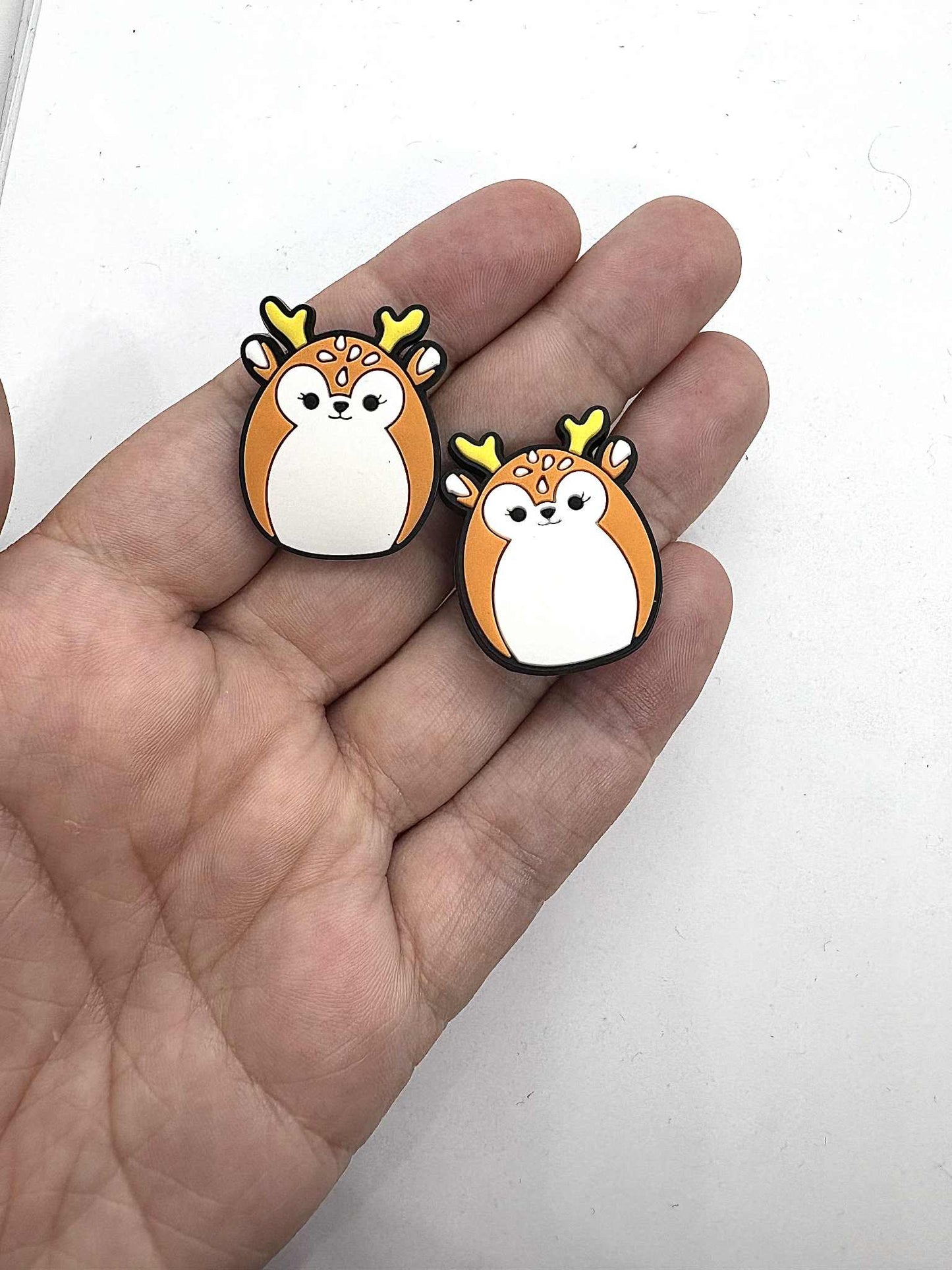 Cute Reindeer Shoe Charm