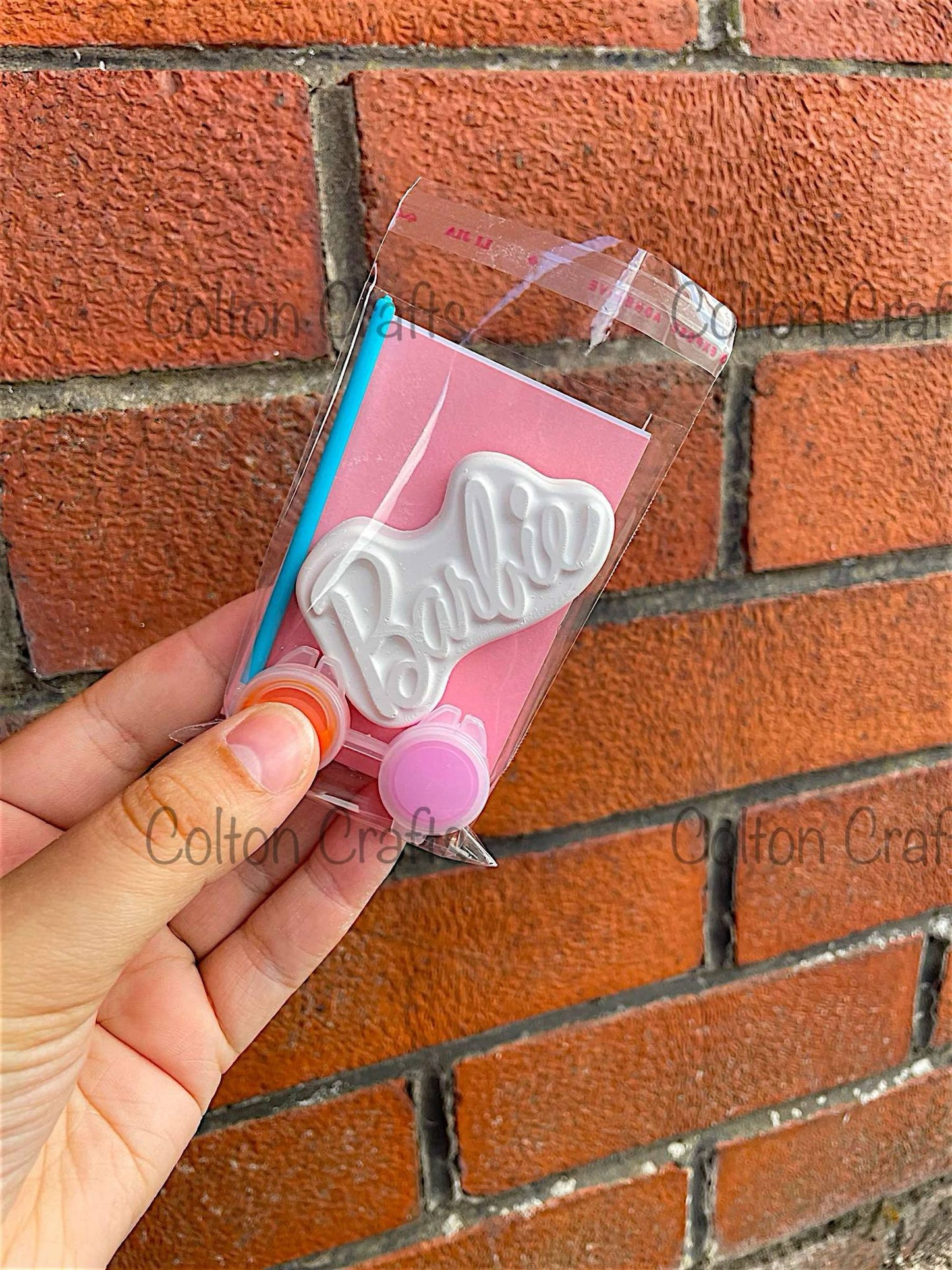 Doll Shape Party Bag with 2 paints each