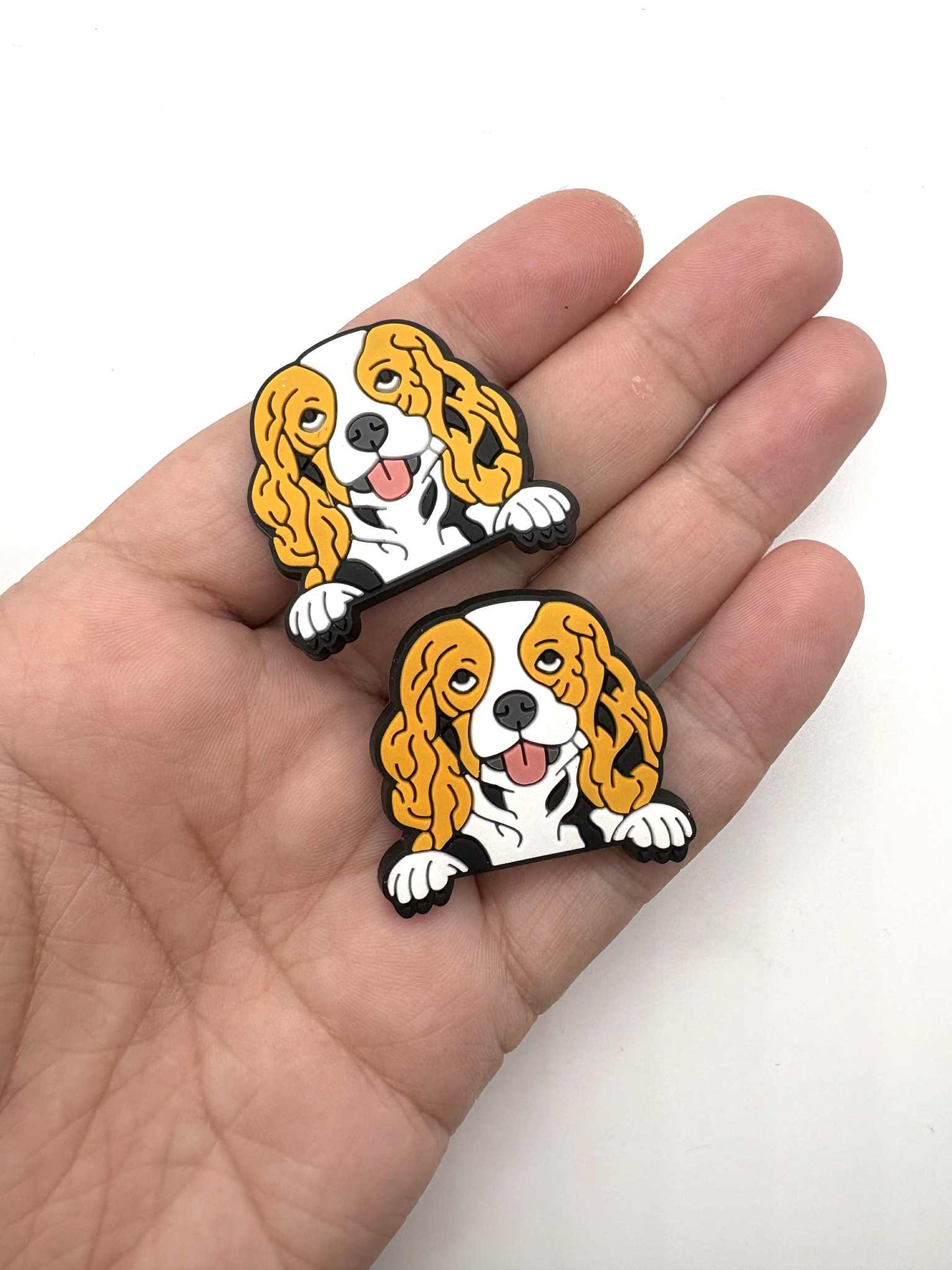 Cavallier King Charles Spaniel Dog Shoe Charm