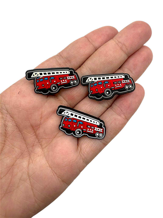 Fire Engine Shoe Charm