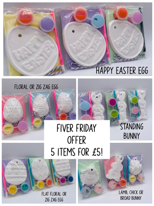 Easter Party Bags (Hanging Decorations) Different Designs 🐰