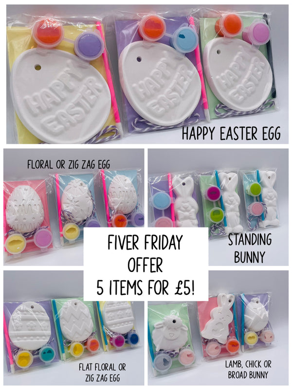 Easter Party Bags (Hanging Decorations) Different Designs 🐰
