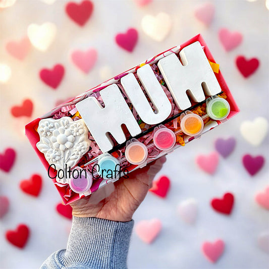 MUM with Flower Bouquet Shape Set - Mother's Day Set