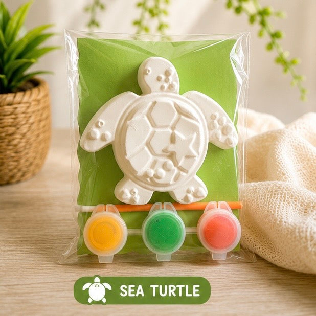 Under The Sea Themed Party Bags with 3 paints each