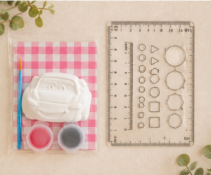 Car Themed Party Bags with 2 paints each - Magnet Option Available