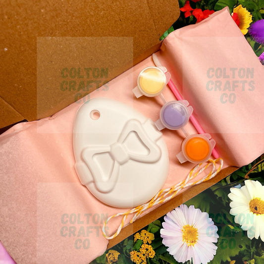 Easter Egg *Hanging Ornament* Easter Craft Box with 3 paints