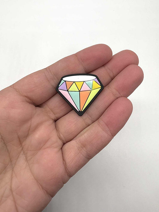 Diamond Shoe Charm