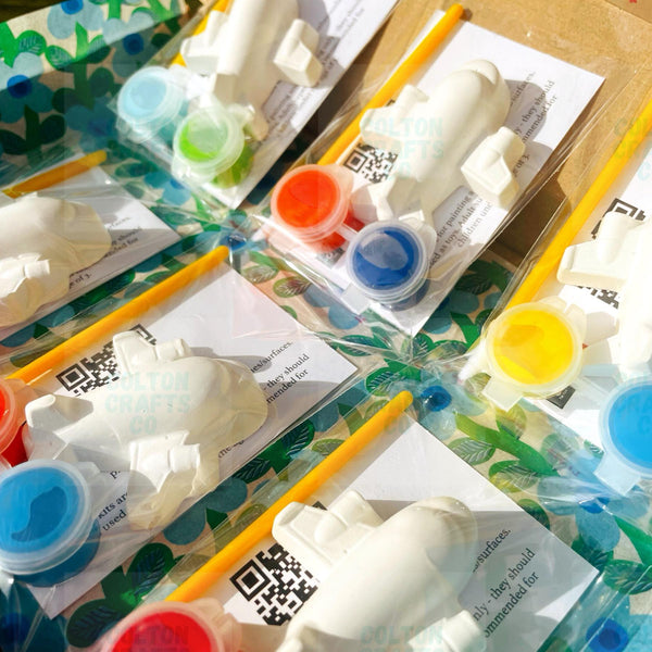 Airplane Party Bag Size with 2 paints ~ Magnet Option available