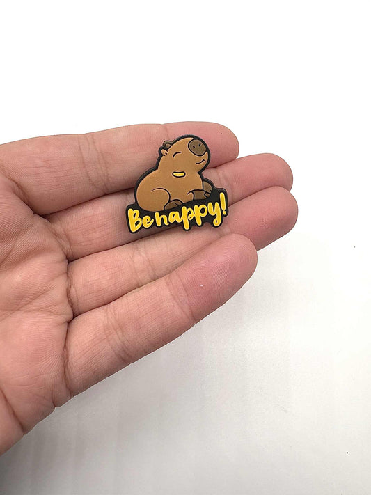 Be Happy Capy Shoe Charm