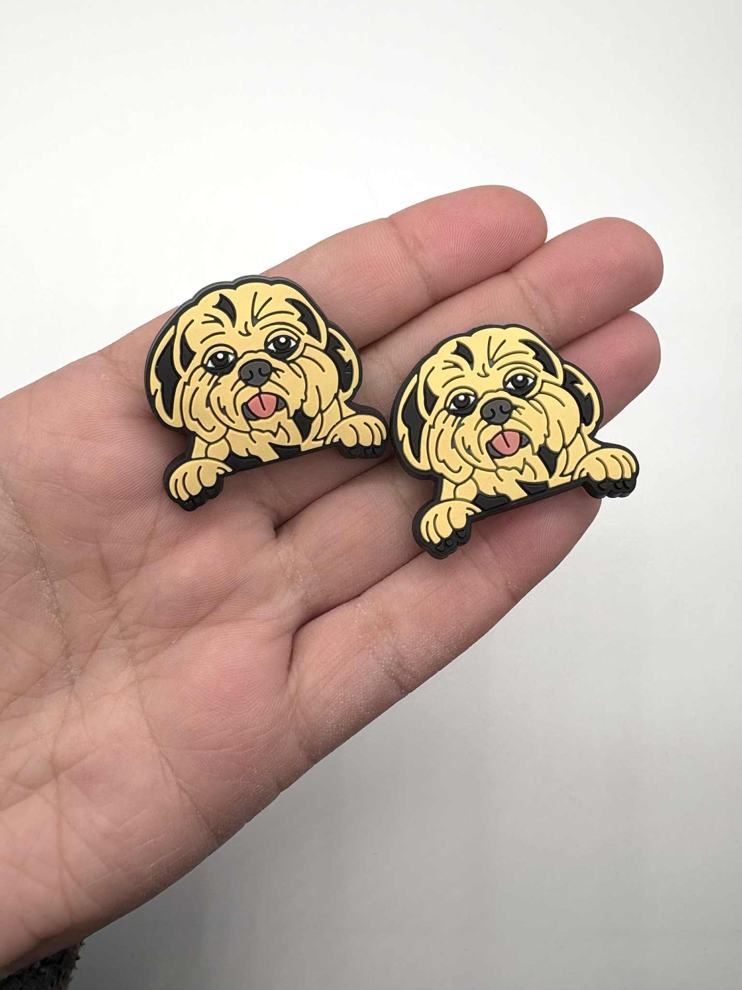 Shih Tzu Dog Shoe Charm