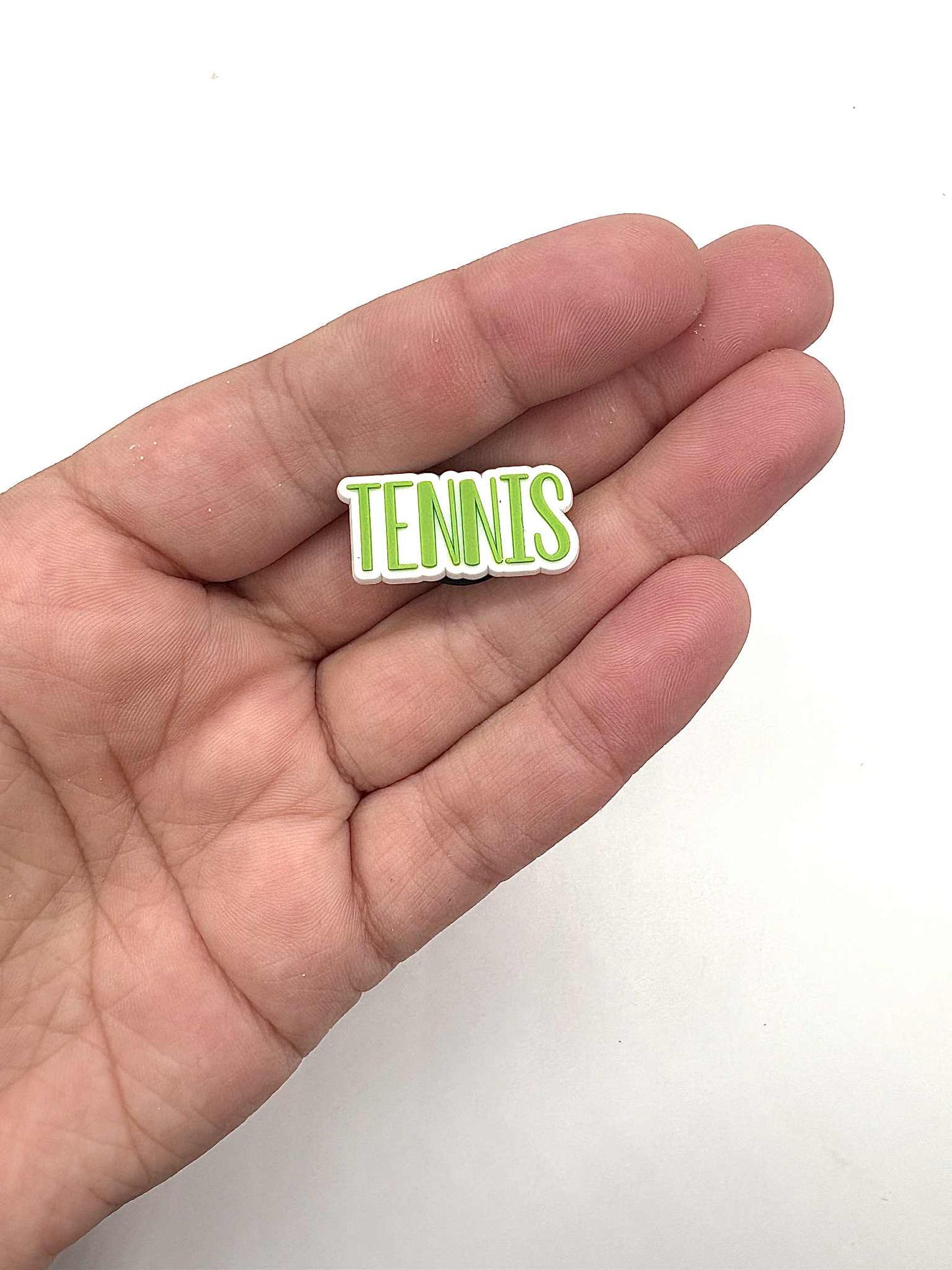 Tennis 2 Shoe Charm