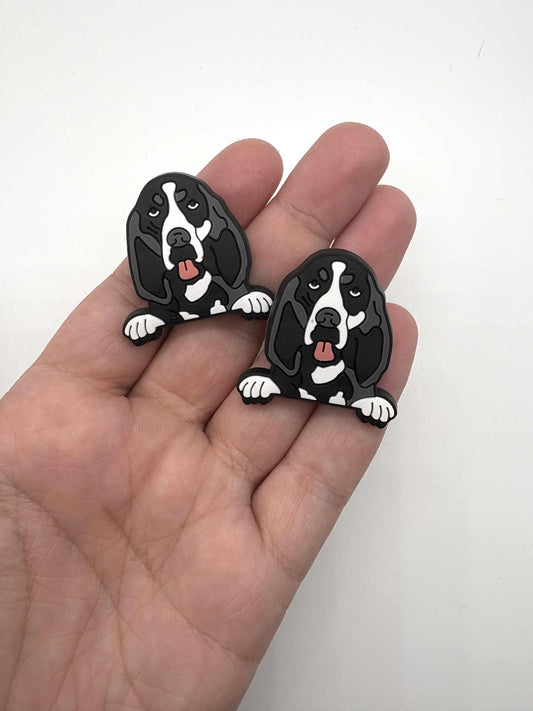 Bluetick Coonhound Dog Shoe Charm