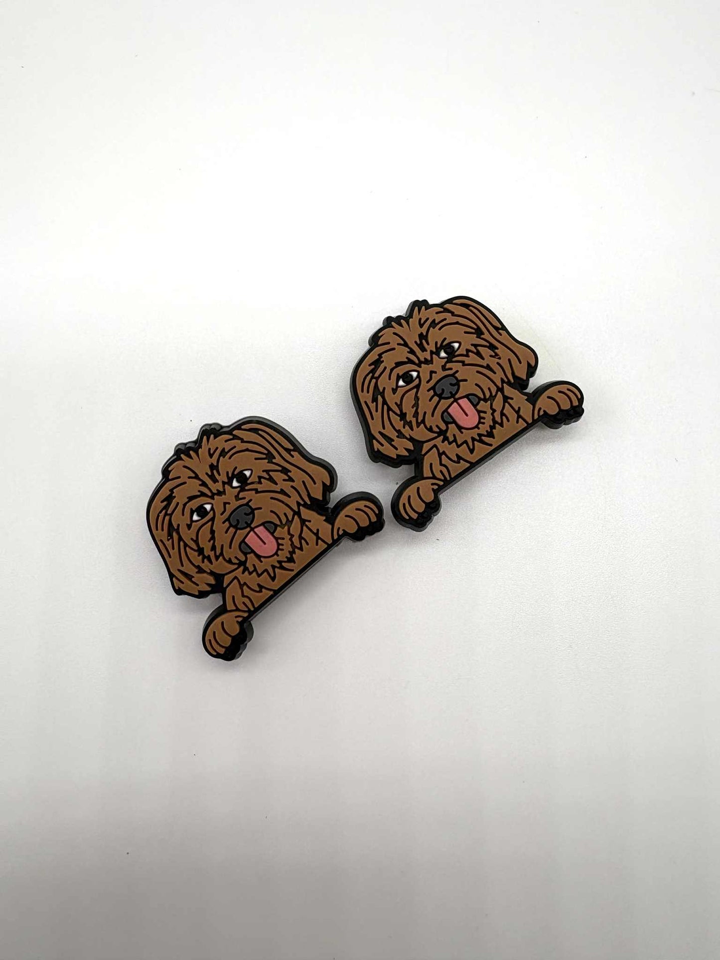 Morkie Dog Shoe Charm