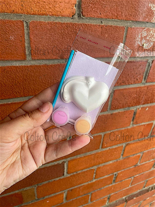 Heart Perfume Bottle Party Bag with 2 paints each