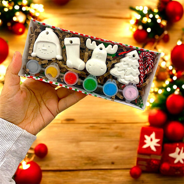 Snowman & Friends Hanging Christmas Decorations Box Set