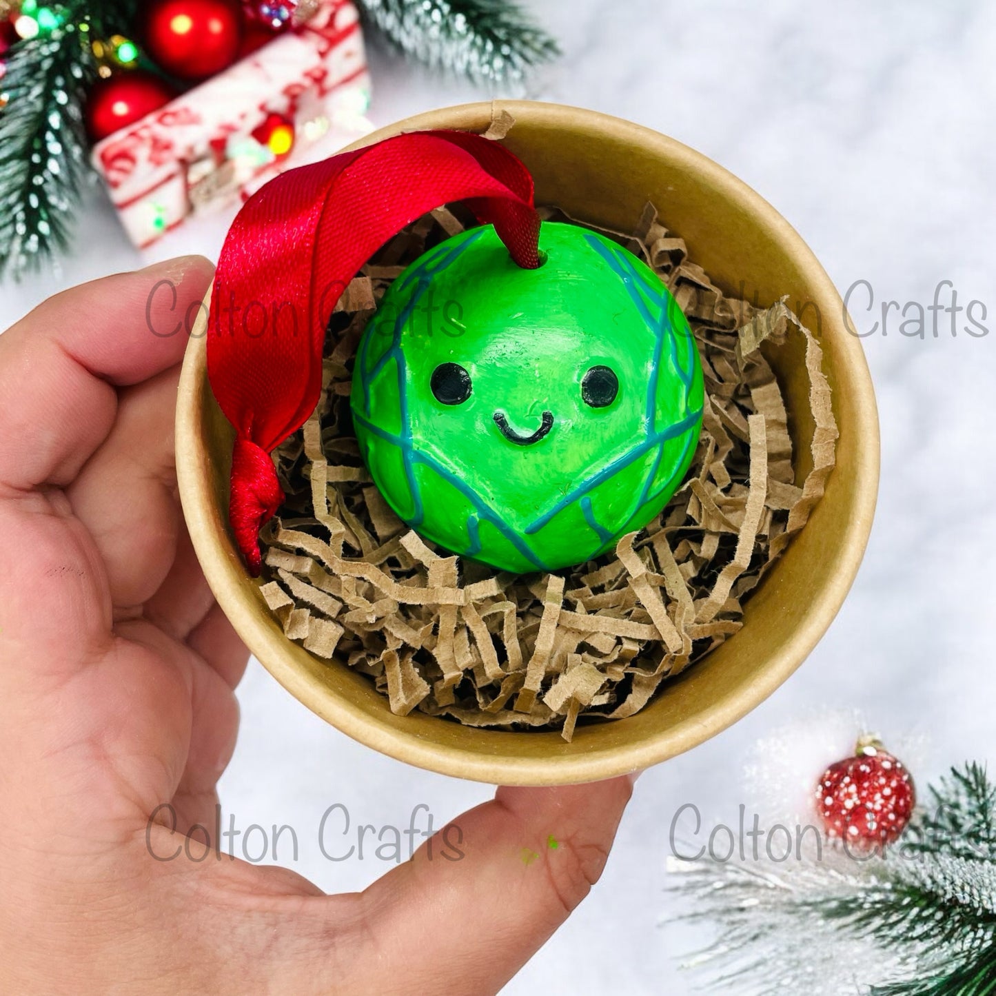 Russell and /or Ima Sprout 🌱 The Handmade Christmas Hanging Ornament