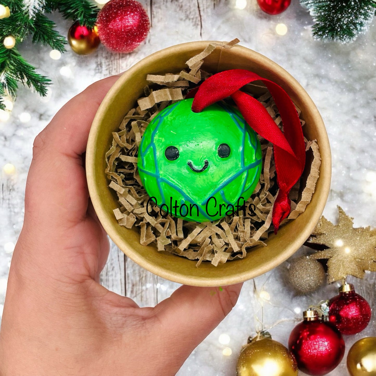 Russell and /or Ima Sprout 🌱 The Handmade Christmas Hanging Ornament