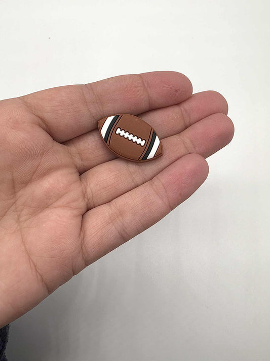 American Football Shoe Charm