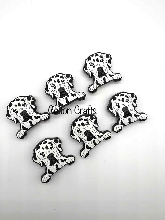 Dalmatian Dog Shoe Charm