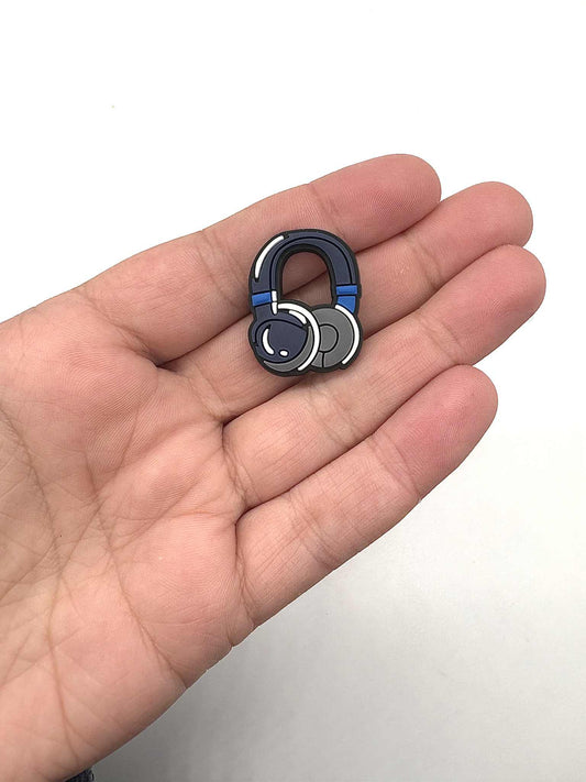 Headphones Shoe Charm