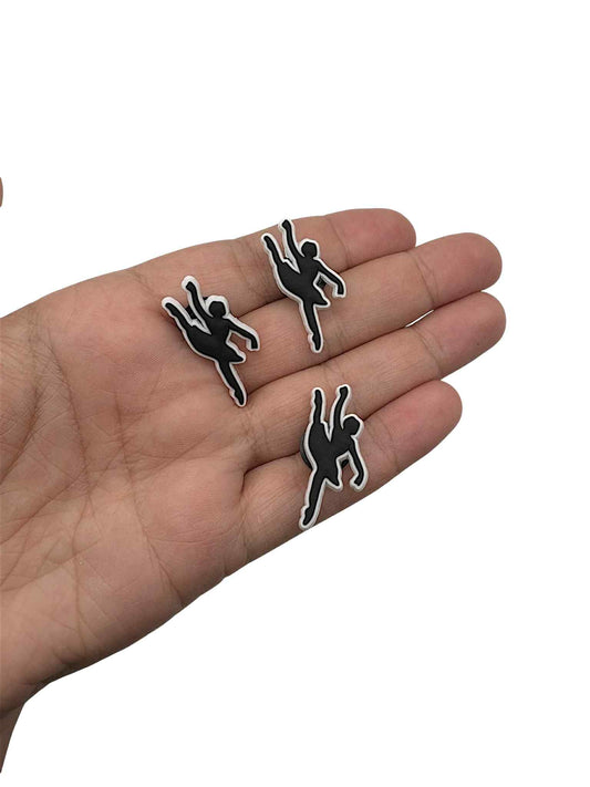 Ballerina Silhouette Shoe Charm