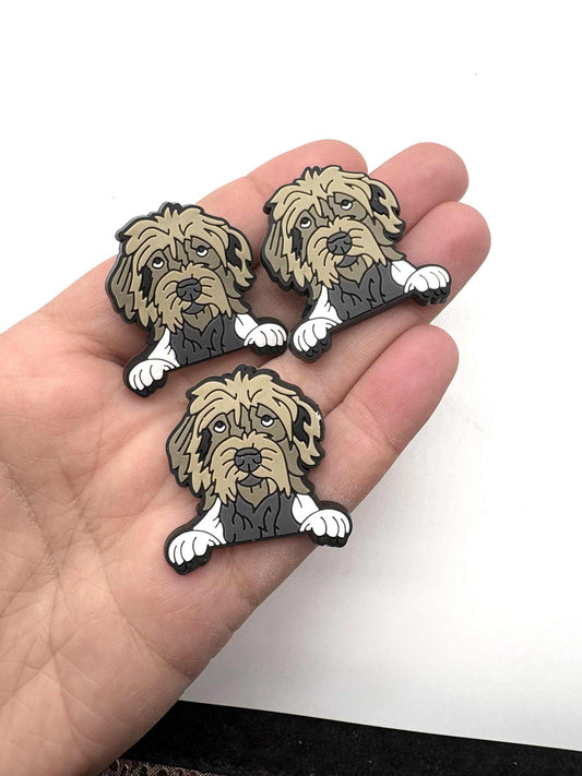 Wiredhaired Pointing Griffin Dog Shoe Charm
