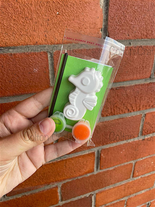 Seahorse Party Bag with 2 paints each