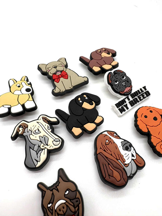 Random Dog Shoe Charms