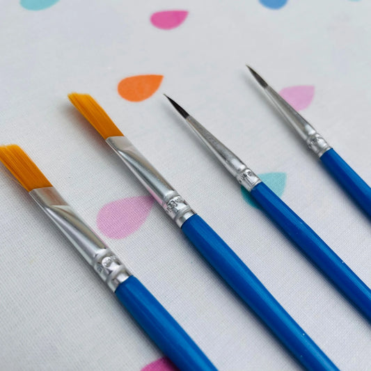 Upgrade your Paint Brushes - Flat tipped - Pointed Tipped Brushes - Available for Bundles